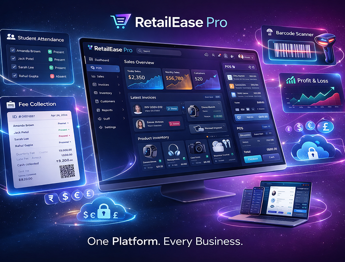 RetailEase Pro – Smart Billing & Business Management