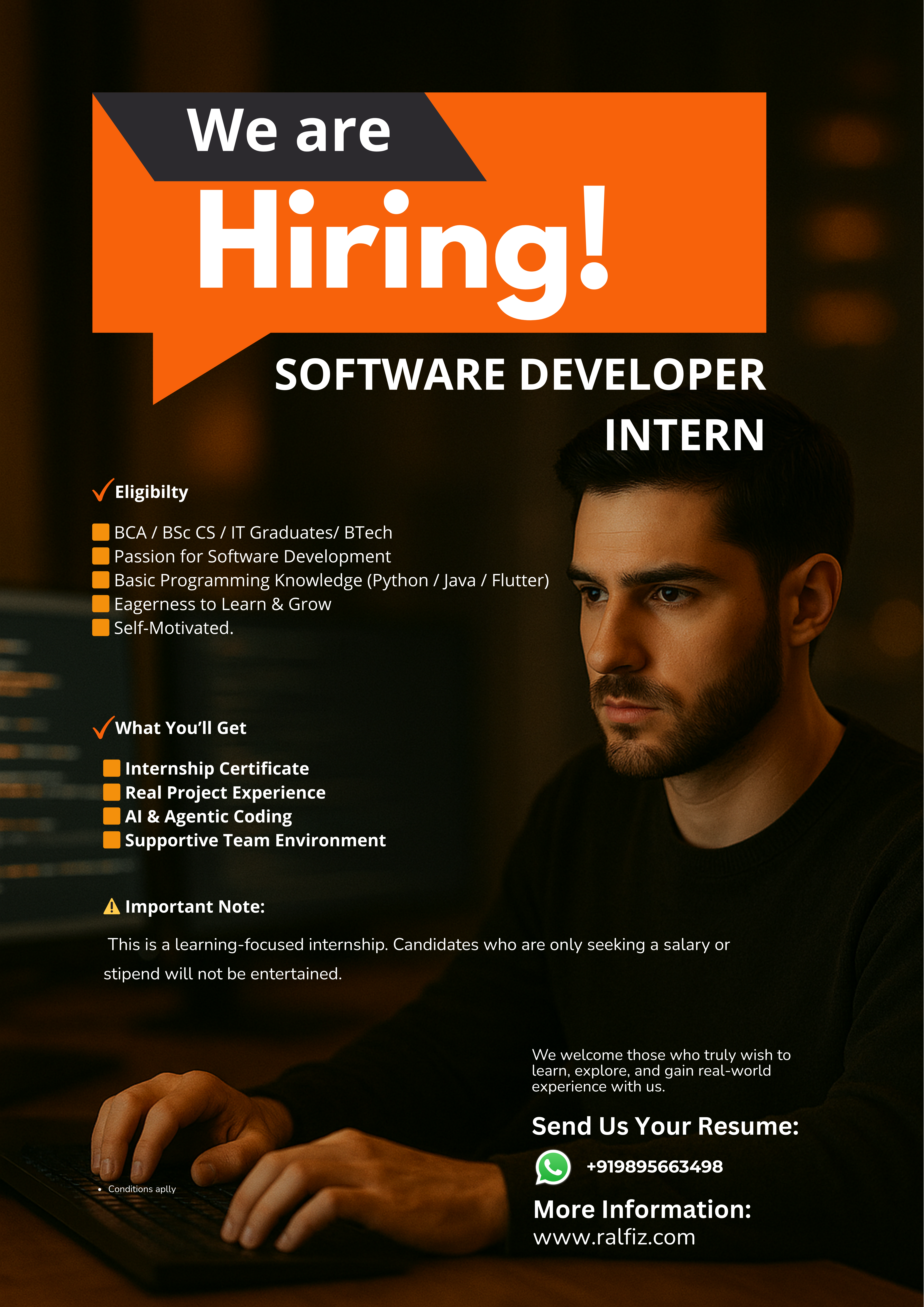 Software Developer Internship